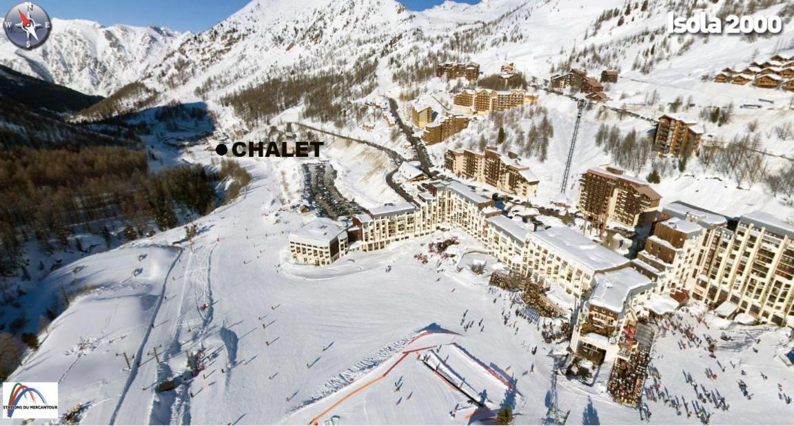 Chalet Pointu Изола Экстерьер фото